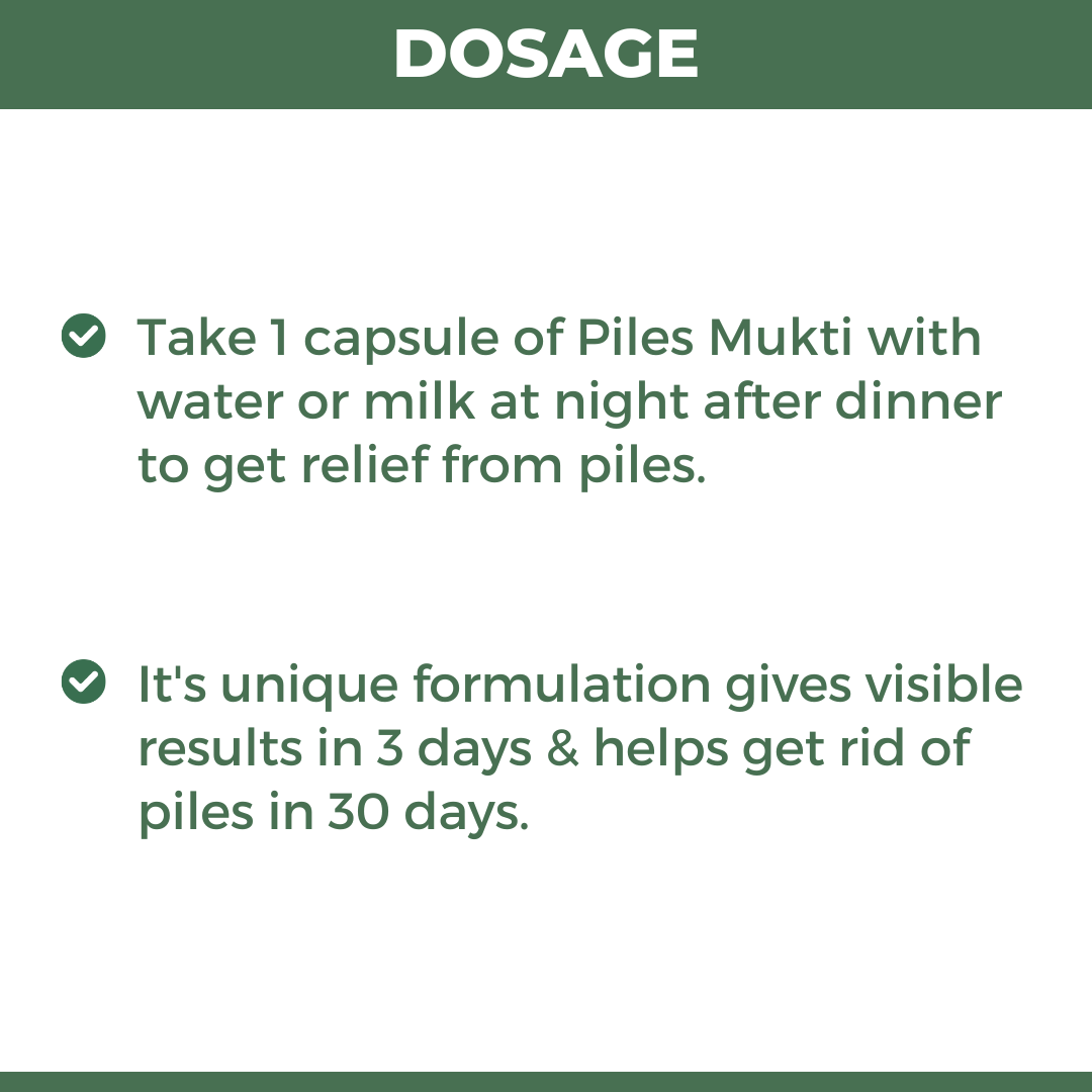 Piles Mukti: Ayurvedic Medicine For Piles, Fissure & Fistula | Gives Complete Relief from Piles without Surgery