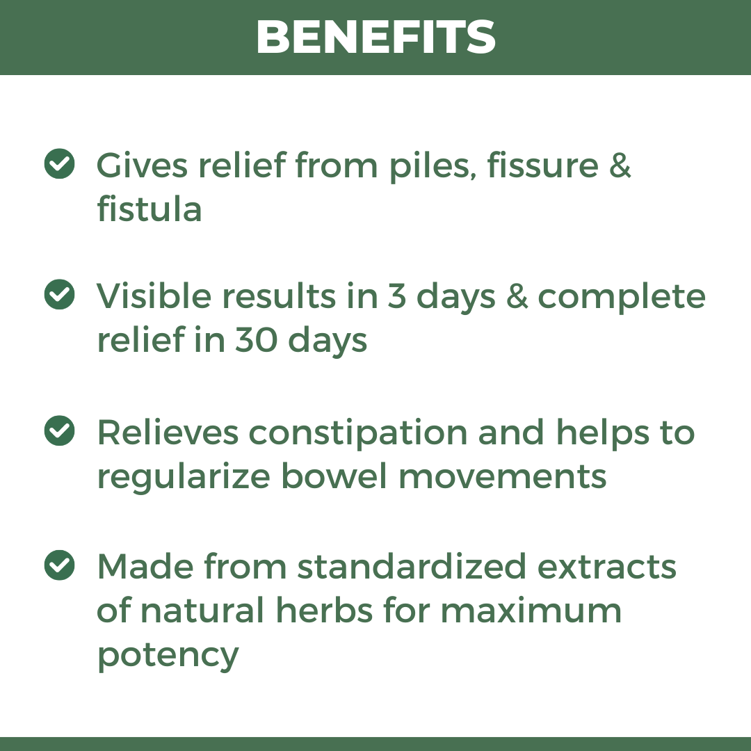 Piles Mukti: Ayurvedic Medicine For Piles, Fissure & Fistula | Gives Complete Relief from Piles without Surgery